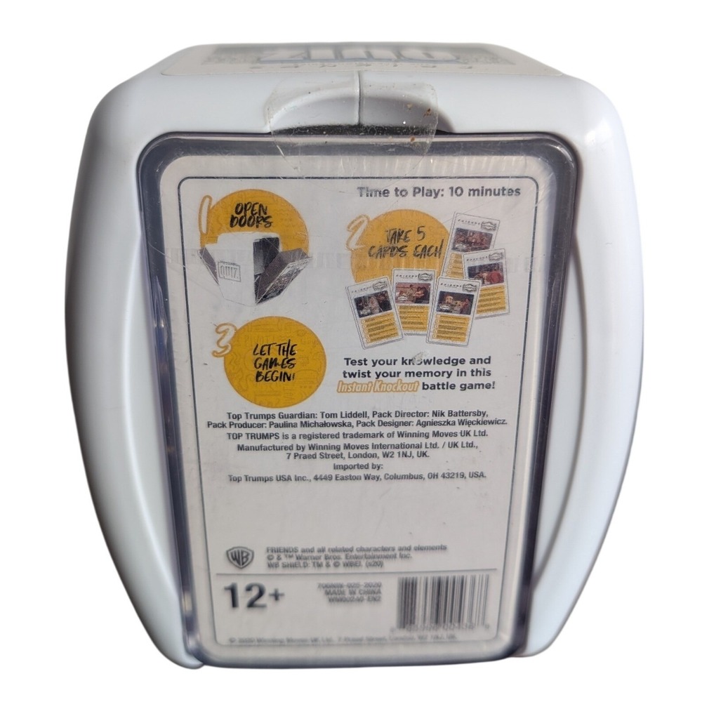 FRIENDS Top Trumps Quiz Game with a Twist (500 Questions to Test Your Knowledge) - Picture 2 of 3